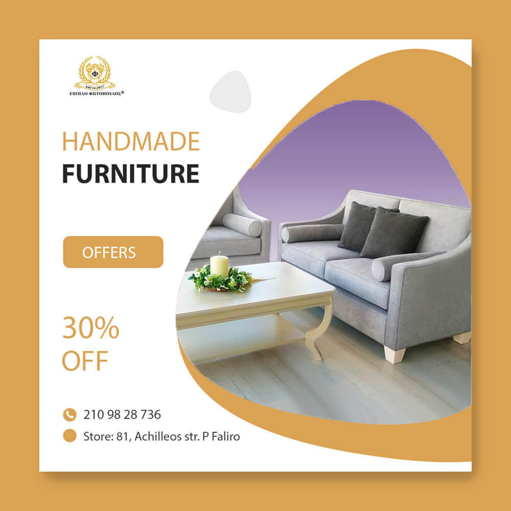 Handmade home furniture in the best offers