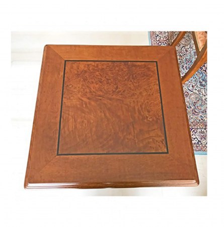 Τετράγωνο τραπέζι σαλονιού με συρτάρι.