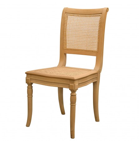 Νεοκλασική καρέκλα με βιεννέζικη ψάθα