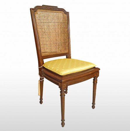 Νεοκλασική καρέκλα LOUIS XVI με βιεννέζικη ψάθα